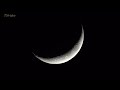 Conjunction of the Moon and Venus　月と金星の接近