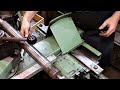 Jimmy Diresta Bandsaw Restoration 21: Machining a New Upper Wheel Shaft with a Tapered Spindle