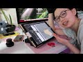 WEBTOON VLOG: realistic days in my life, my webtoon launch, clip studio paint, keyboard unboxing