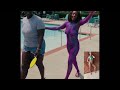Sexy Model Wears Just Glitter at the Poolside(Photo shoot meetup)