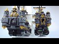 Lego pirate ship MOC : Silent Mary Speed Build Part 3 Final