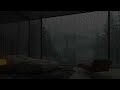 Cozy Rain on Window with Thunder | Heavy Rain for Sleep, Study, Meditation