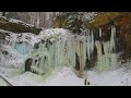 Ice-covered Tiffany Falls on January 23, 2024 Hamilton Ancaster Ontario Canada #HamOnt