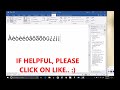 Type Spanish Letters in Microsoft WORD Without Changing Keyboard Layout