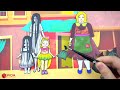 Don't Make Your Sister Cry! - Orphans Mavis And Foster Sister Rapunzel | DIY Paper Dolls & Cartoon