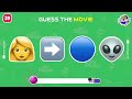 Guess the MOVIE by Emoji 📽️🍿 Emoji Quiz 2024 | Quiz Galaxy