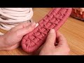 How to Make an Oval Coiled Basket | New Design