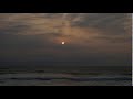 Lumix G7 great time lapse of sun setting in ocean in Ecuador near Canoa. 8 seconds.
