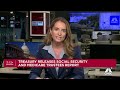 Social Security trust fund set to be depleted by 2035 estimates U.S. Treasury