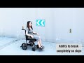 HUBANG HYBRID CARBON FIBER ELECTRIC WHEELCHAIR (11.5KG)