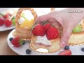 It looks cute, is easy to make, and tastes fantastic🎊 / Mini Fruit Pie Recipe / Homemade Pie /Easter