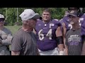 Coach Jack Harbaugh Gives the Ravens Squad a Little Motivation