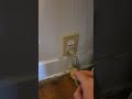 sticking a fork in an electrical outlet