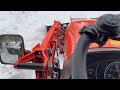Plowing or Blowing Snow:  Which is Better for Your B2601?  #33