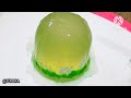 WOWW HEBATT‼️MODAL 3000 JADI PUDING KEKINIAN DAN CANTIK|GLASS FLOWER JELLY#agaragarrecipe#pudingkaca