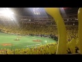 SoftBank Hawks Balloons inside Yahoo! Dome in Fukuoka. 7th Inning song.