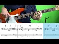 Elton John - I Guess That's Why They Call It The Blues (Bass cover with tabs)