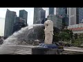 Singapore - Marina Bay and the Merlion