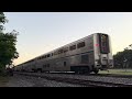 Amtrak P42 58 Leads Late Southbound Texas Eagle 21 Train In Buda, Texas