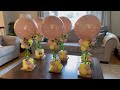 DIY Balloon Centerpieces| Capri/ Italy Theme Balloons