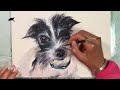 Dog in Watercolors Painting Demo