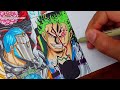 Drawing StrawHat Pirates in They Awakening Devil Fruit | One Piece | ワンピース