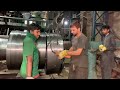 How To Make Stainless Steel Pipe In Factory | Mass production of steel pipes | Stainless Steel Pipes