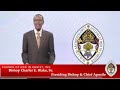 COGIC Presider, Bishop Charles Blake, announces retirement!