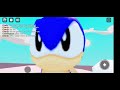 Playing roblox sonic bloxxed panic to be exact