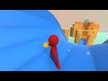 МЕГА ПЕРЕСТРЕЛКА! ПЛАСТИЛИНОВЫЕ СУПЕРГЕРОИ В HUMAN FALL FLAT