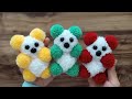 Ponpondan Ayı Nasıl Yapılır 🧸 / Easy Pompon Bear Making