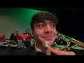 GoPro on Trombone - Sleigh Ride POV