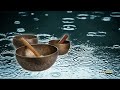 Rain With Metal Crystal Bowls - Full 60 Minute Soundtrack