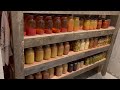 Finishing Basement #29: DIY Canning Storage Shelves | Food Storage Room Tour!