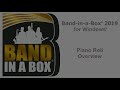 Band-in-a-Box® for Windows: Piano Roll Overview