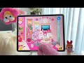 Free Pink House Design🩷🏠 Free Items | Play Toca Boca With My Dog | Toca Boca Free House Ideas