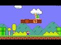 Super Mario Bros. When Everything Mario Touches Turns Into Arch Shape| Zep Mario Animation