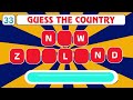 Guess the Country without Vowels 🤯 | Guess the country | IQS QUIZ.
