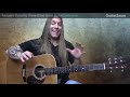 How to Play Acoustic Licks Between Chord Changes - Acoustic Guitar Lesson