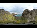 5 Minute 8K VR Guided Meditation. Overcast Cove. 360 Degree.  Vision Pro and Meta Quest