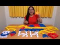 How to Build and Topple Dominoes! H5 Domino Creations by Lily Hevesh and Spin Master Games