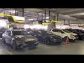 Teslas at Hertz Rent a Car Miami