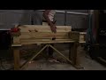 Building a Bench in my Garage Time Lapse