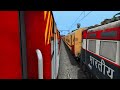 LHB RED COUPLING VANDHE BHARAT EXPRESS | BUMPY RAILROAD | RAILWORKS | INDIAN TRAIN SIMULATOR 2024