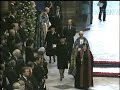 The Queen's Arrival at the Funeral of Diana Princess of Wales