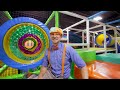 Blippi Learns the 5 Senses | Kids Show | Fun & Weird Time