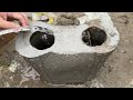 Amazing cement artists // Cement and recycled garden decoration ideas for you