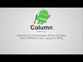 1. Column - Android Jetpack Compose - Arabic