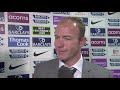 An emotional Alan Shearer after Newcastle's relegation in 2009