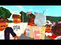 Family's FOURTH OF JULY🍔 *COOKOUT* Roblox Bloxburg Roleplay #roleplay